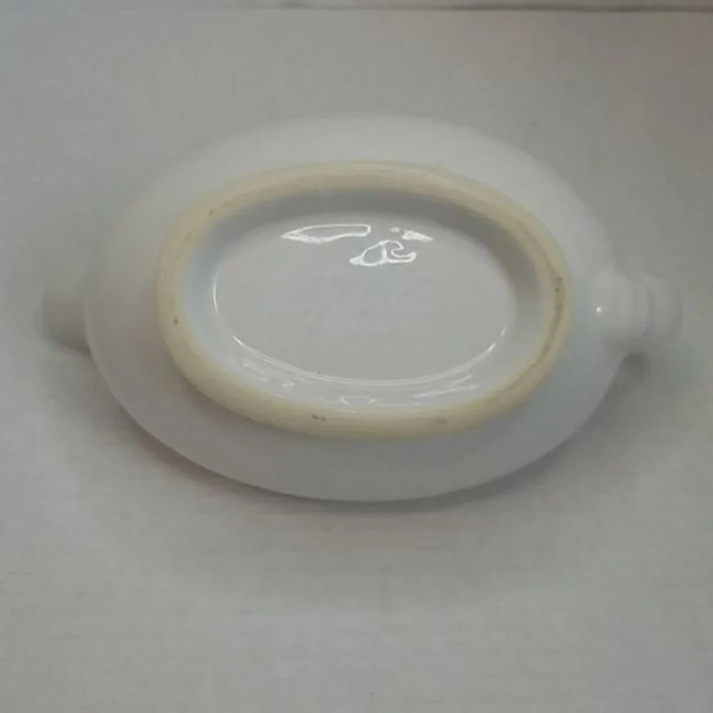 Fiestaware Fiesta CERAMIC Gravy Sauce Boat Dish White CONTAINER 18.5 FL OZ